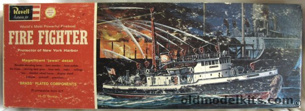 Revell 1/87 Fireboat 'Fire Fighter' from New York Harbor - Master Modelers Club Issue, H389-498 plastic model kit